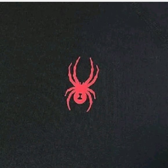 NEW! Spyder Active Men’s Boys Long Sleeve Shirt Black Color Select Size NWT NIB! - Picture 4 of 6